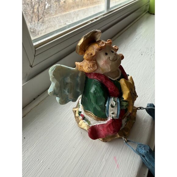 Christmas Angle Sitting On Shelf - Picture 3 of 5